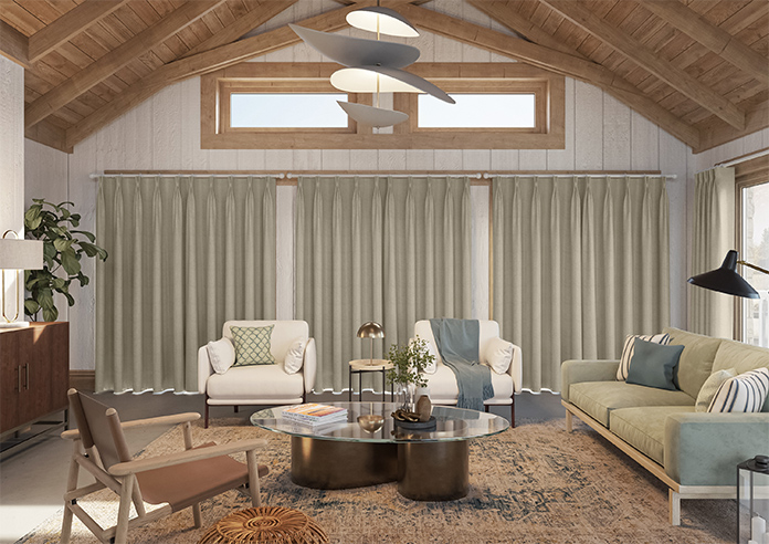 Roslin (Blackout), Hazelnut - Made to Measure Curtains - Image 16